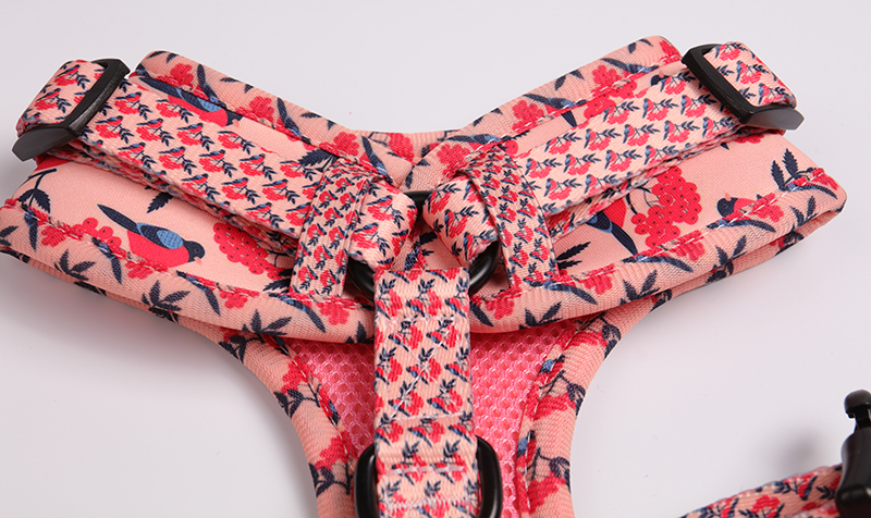 OKEYPETS Beg Galas Anjing Poliester Tebal & Selesa Tersuai Vest Abah-abah Anjing Neoprena 11