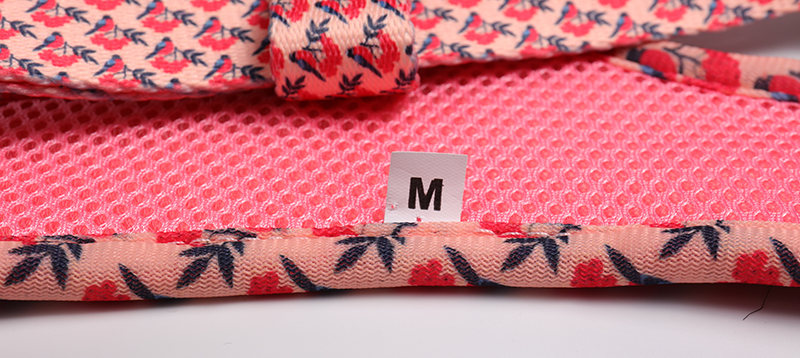 OKEYPETS Beg Galas Anjing Poliester Tebal & Selesa Tersuai Vest Abah-abah Anjing Neoprena 9