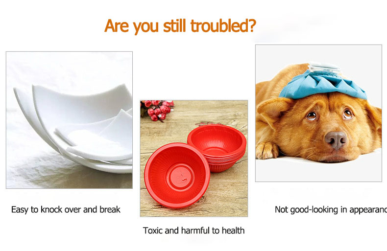 Gamelles pliables pour chiens en gros, en stock, colorées, pour toutes races de chiens, chats et chiots, en silicone sans danger. 11