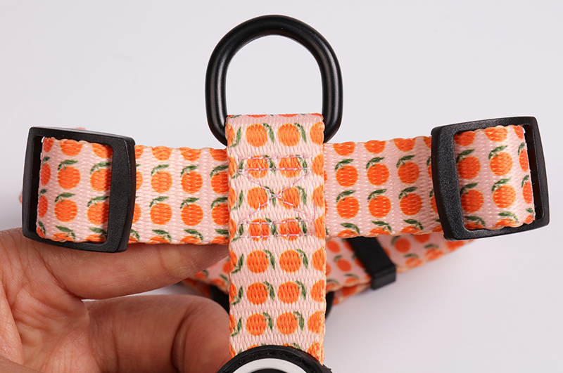 Harnais pour chien OKEYPETS en néoprène fantaisie, sublimé, pour la sécurité des promenades en extérieur. Harnais en sangle polyester pour animaux de compagnie. 10