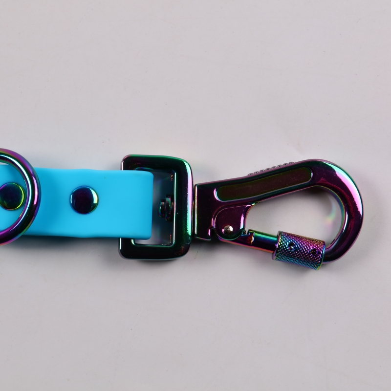 Laisse double étanche en PVC sur mesure pour chiens de petite et moyenne taille. 10