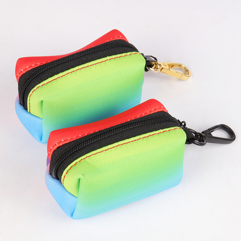 오키펫츠 - 오키펫츠 컬러풀 강아지 배변봉투 홀더 생분해성 친환경 쓰레기 운반대 목줄 부착형 강아지 배변봉투 홀더 12