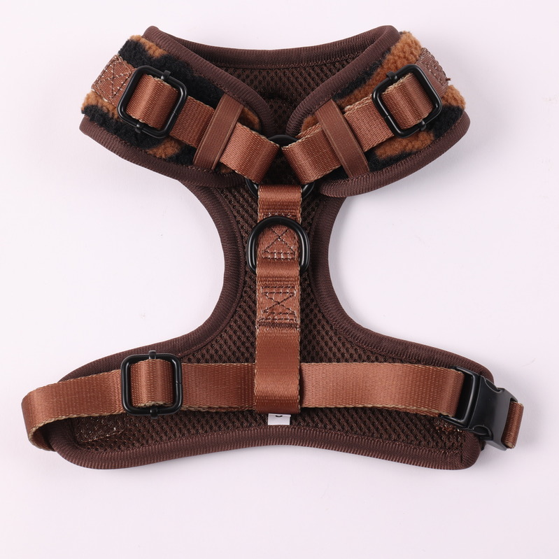 Individualizuotos šerpų šunų petnešos, reguliuojamos, minkštos, paminkštintos liemenės mažiems ir vidutinio dydžio šunims 12