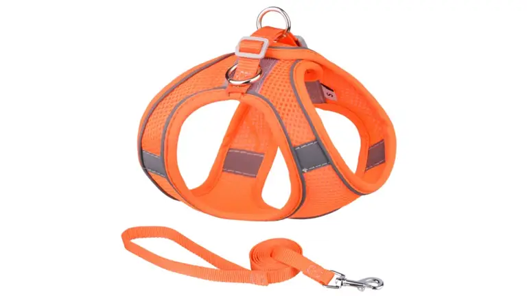 Laisses en nylon pour animaux de compagnie en gros, harnais anti-traction en maille réfléchissante, harnais pour chien en maille réfléchissante, livraison en gros. 1