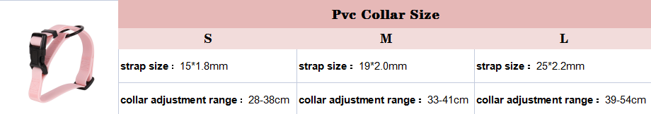 Kolar Anjing PVC Rintangan Tegangan Kolar Anjing Gesper Logam 9