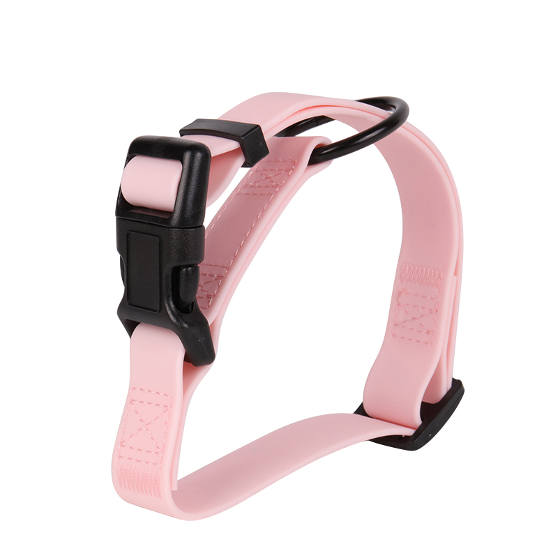 Kolar Anjing PVC Rintangan Tegangan Kolar Anjing Gesper Logam 10