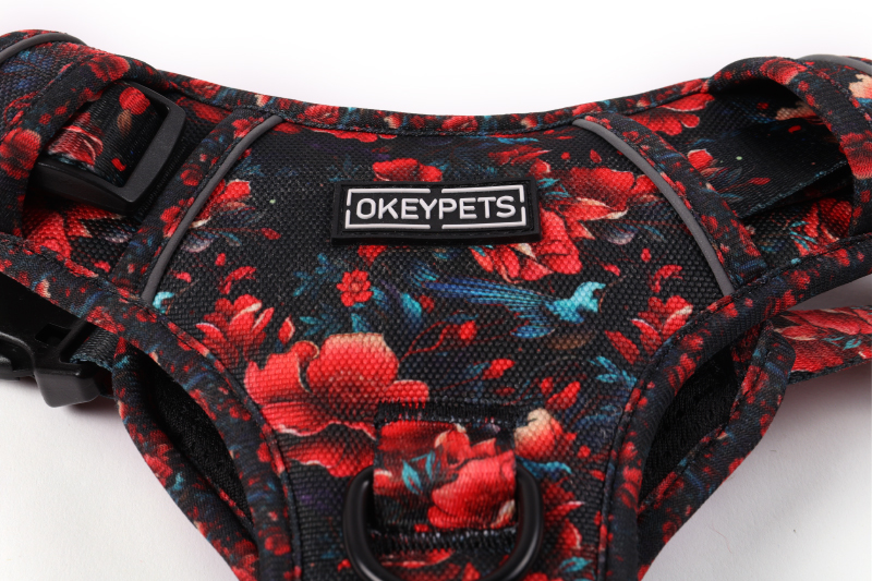 OKEYPETS Harnais de transport souple personnalisé pour chien 11