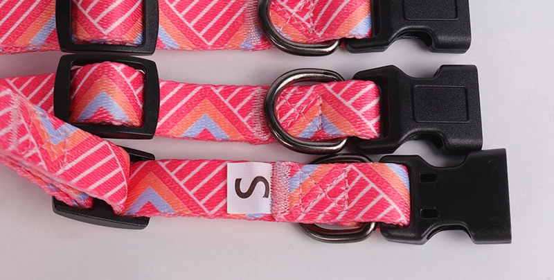 OKEYPETS Fabricant de colliers imprimés pour chiens Colliers pour animaux de compagnie en polyester durable et personnalisé 11