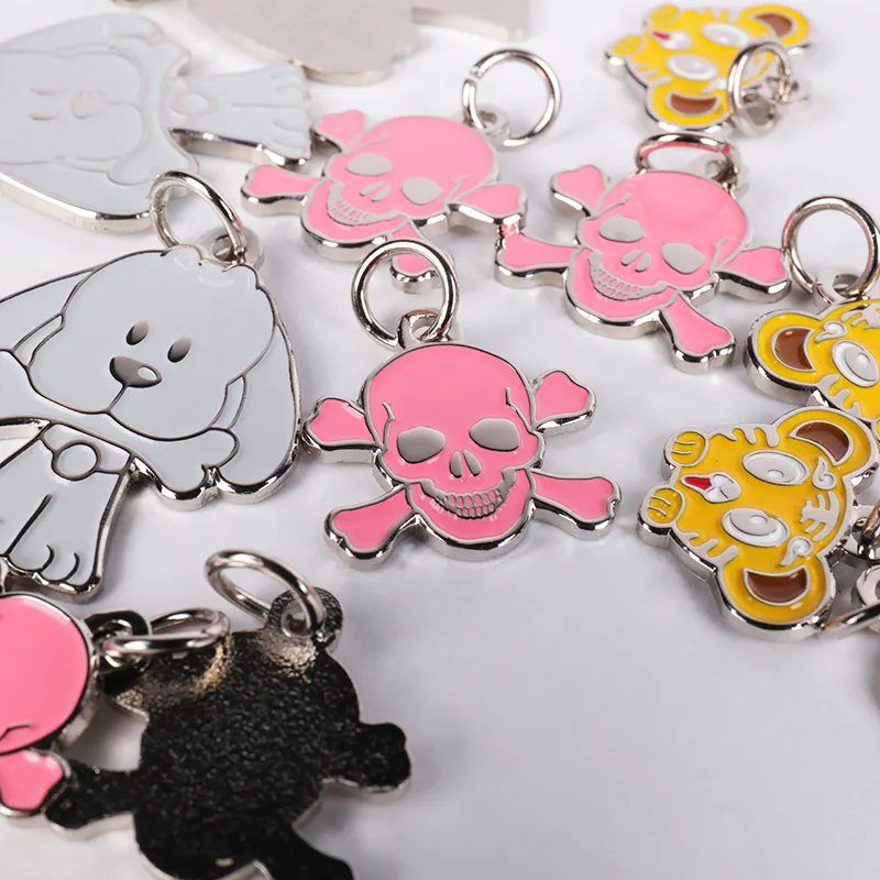 بطاقات تعريف الحيوانات الأليفة المحفورة - طوق اسم الكلب بالجملة من OKEYPETS 6