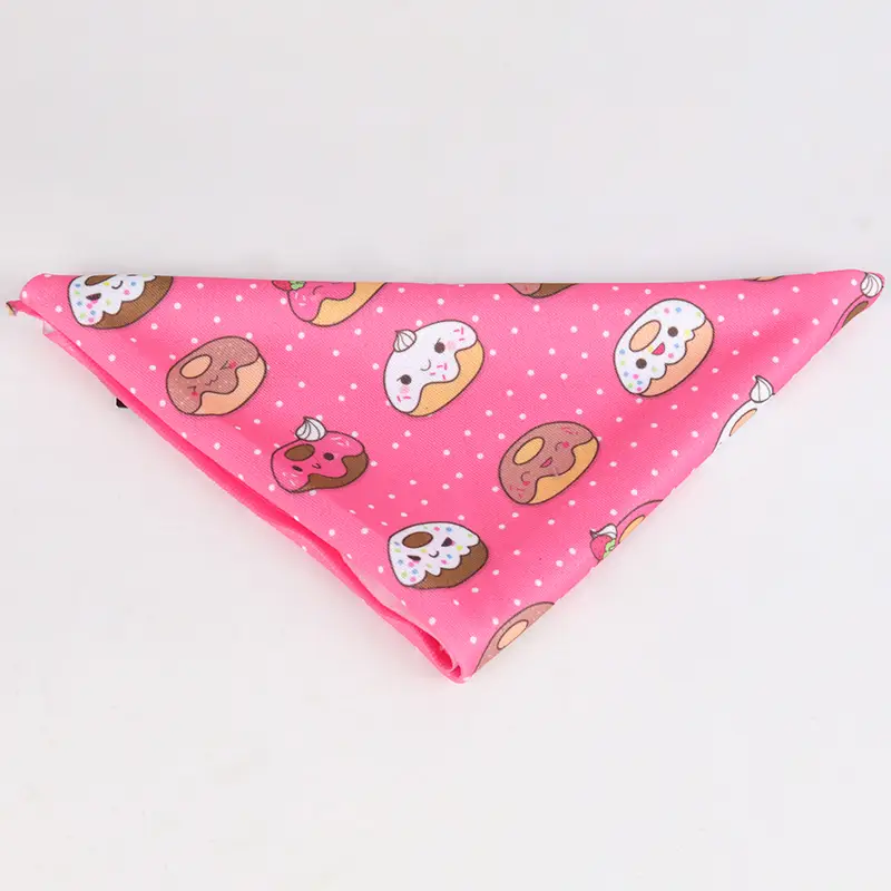 OKEYPETS - 맞춤형 강아지 반다나 100% 면 반려동물용 조절 가능한 귀여운 그래픽 가을 추수감사절 강아지 반다나 반려동물 반다나 1