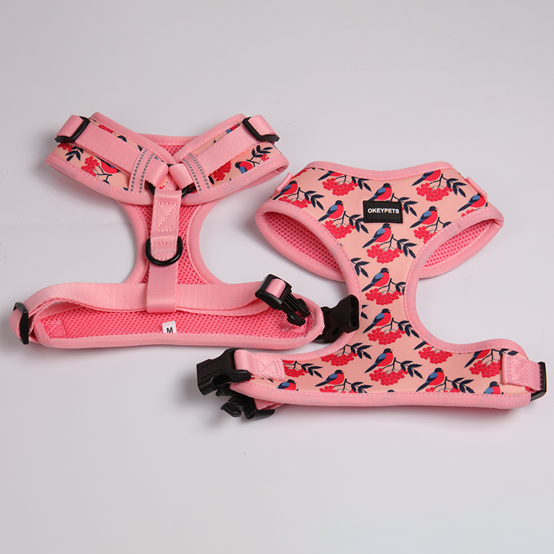 No Pull Dog Harness Manufacturer Neoprene personalized harness for dogs Printed 10