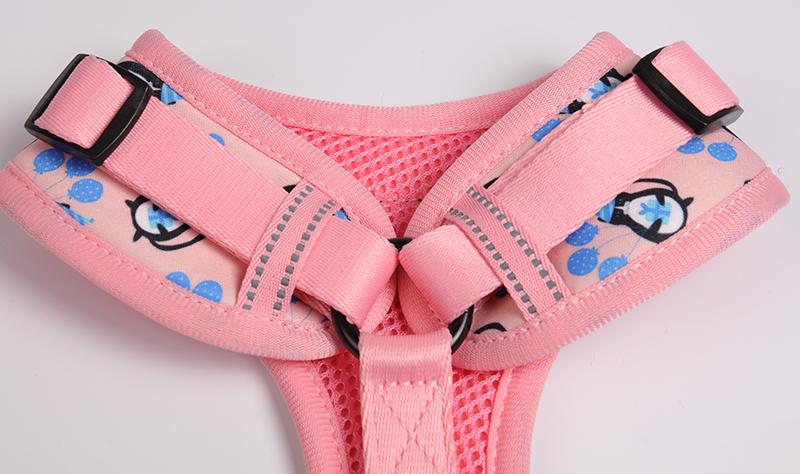 Harnais pour chien en néoprène, petit modèle, sublimation, respirant, avec attache avant. 15