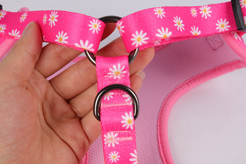 Harnais réversible anti-traction pour chien, gilet pour animaux de compagnie imprimé par sublimation, vente en gros 11