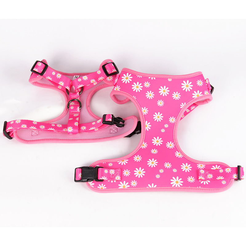 Harnais réversible anti-traction pour chien, gilet pour animaux de compagnie imprimé par sublimation, vente en gros 8