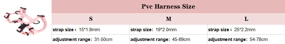 Harnais rose personnalisé pour chien, idéal pour la randonnée et les activités de plein air. Convient également aux chiots. 9