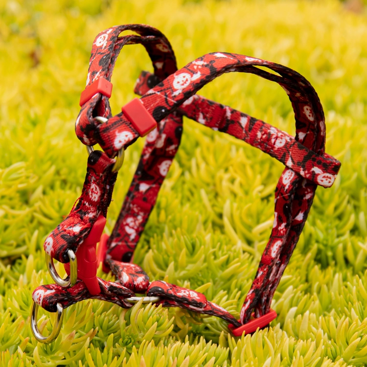 OKEYPETS Beg Galas Boleh Laras Gaya Panas Pemindahan Sublimasi Pereka Kartun Comel Halloween Anjing Abah-abah Untuk Anjing Yang Kuat 6