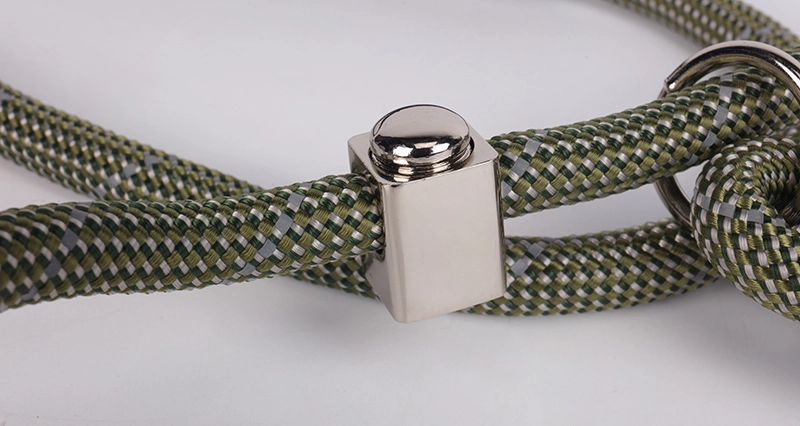 Laisse OKEYPETS robuste et durable pour chien, en corde résistante et réfléchissante, avec poignée souple. 11