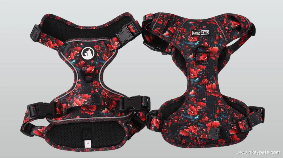 OKEYPETS Harnais de transport souple personnalisé pour chien 1