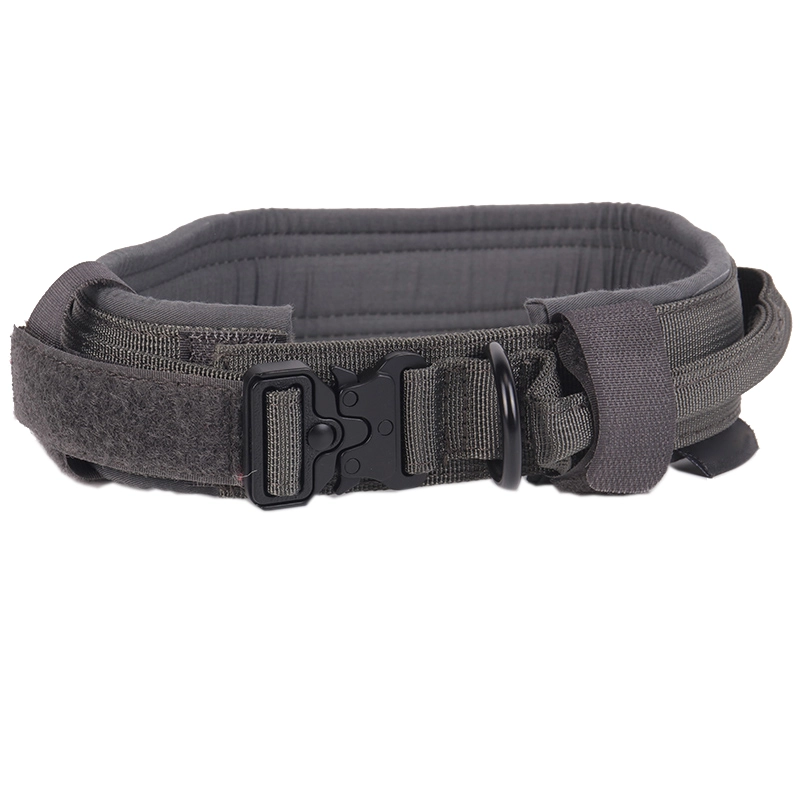 OKEYPETS Fabricant de colliers pour chiens Collier tactique militaire en nylon pour chiens de grande taille 11