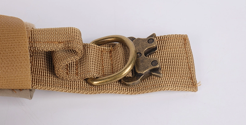 Collier tactique de dressage militaire ajustable en nylon Okeypets pour chiens 15