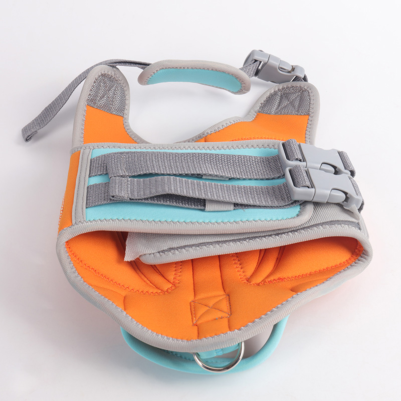 Gilet de sauvetage réfléchissant pour chien OKEYPETS, meilleur gilet de sauvetage pour chien, gilet de sauvetage ajustable pour animaux de compagnie 11