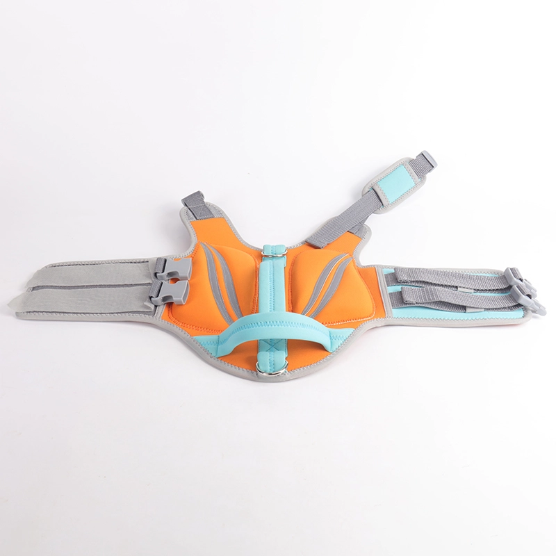Gilet de sauvetage réfléchissant pour chien OKEYPETS, meilleur gilet de sauvetage pour chien, gilet de sauvetage ajustable pour animaux de compagnie 15
