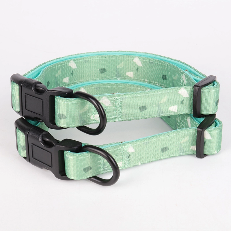 OKEYPETS, fournisseur de produits pour animaux de compagnie, propose des colliers pour chiens souples, rembourrés et ajustables, personnalisables (OEM), disponibles en gros. Nous acceptons également les commandes OEM et acceptons les colliers de luxe pour chiens. 7