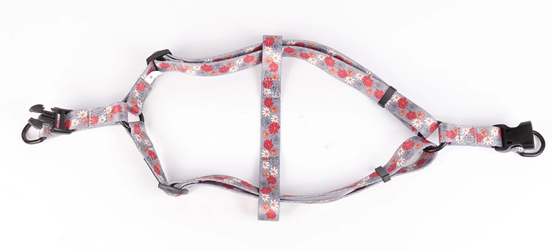 Harnais pour chien unique OKEYPETS anti-traction, souple, en forme de Y, pour la promenade. 12