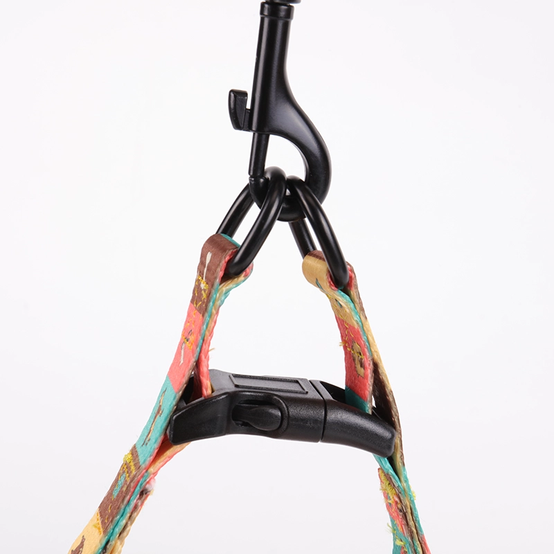 Harnais personnalisé OKEYPETS en sangle polyester avec motif par sublimation - Harnais confortable et ajustable pour chien 10