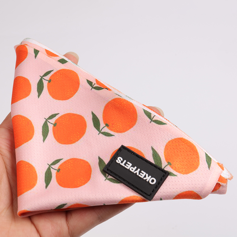 En-gros OEM Design Sublimare Model Logo Accesorii pentru animale de companie Eșarfă Multi Color Pet Bandana 12