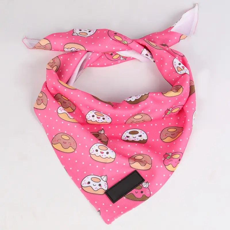 OKEYPETS - OKEYPETS Veľkoobchod s nízkym MOQ Šatky Trojuholníkové doplnky Bavlna Ekologické Polyester Sezónne Psie Šatky pre domáce zvieratá Šatky pre domáce zvieratá 1