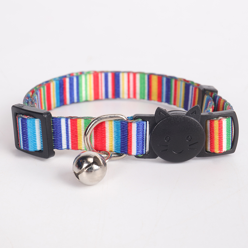 OKEYPETS - Vente en gros de colliers pour chats tendance, colorés et fantaisie avec clochette et nœud papillon, réglables et mignons. 18