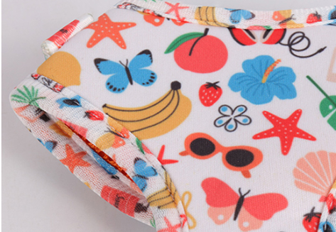 OKEYPETS Postroj pre psov s priedušnou podšívkou z vysoko kvalitného polyesteru s popruhom a sublimačnou potlačou 6