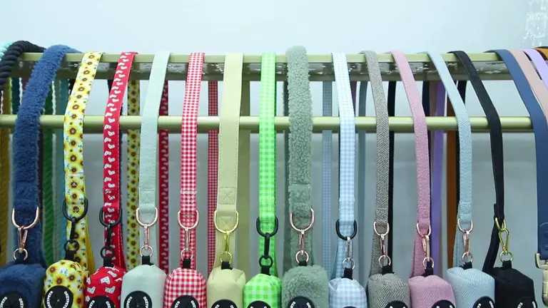 Держатель для пакетов для собачьих экскрементов OKEYPETS, водонепроницаемый, портативный, прочный, легкий, тканевый, для переноски. 1