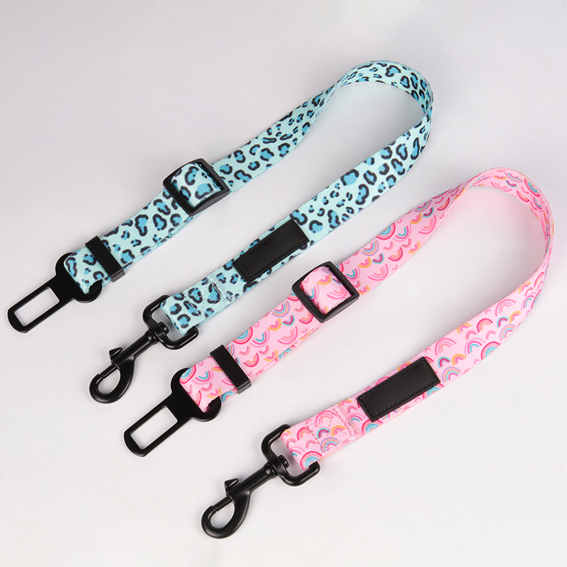 OKEYPETS - Accessoires OKEYPETS pour chiens : ceinture de sécurité auto en polyester sublimé, sangle résistante, ceinture de sécurité, ceinture de sécurité pour animaux de compagnie. Tous les produits. 16