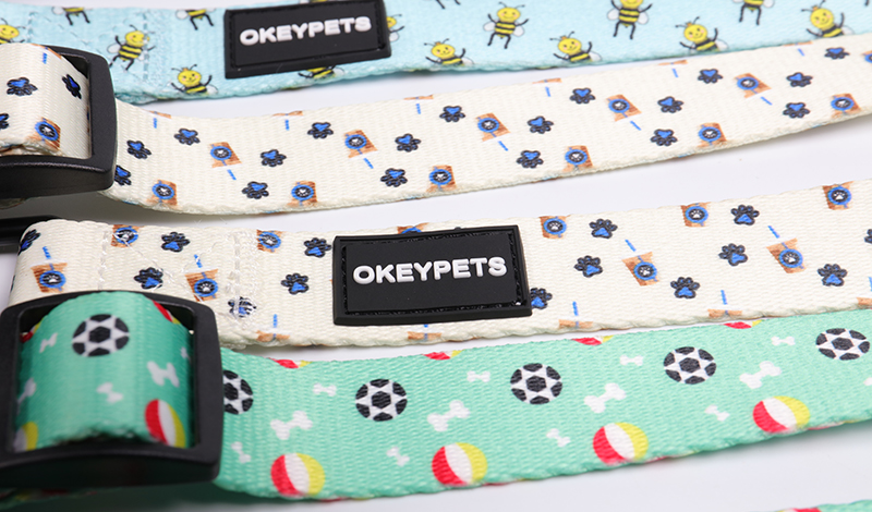 OKEYPETS - Accessoires OKEYPETS pour chiens : ceinture de sécurité auto en polyester sublimé, sangle résistante, ceinture de sécurité, ceinture de sécurité pour animaux de compagnie. Tous les produits. 11