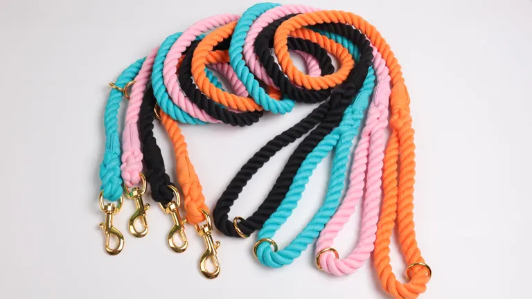 Printed soft lead for dogs supplier | OKEYPETS 4