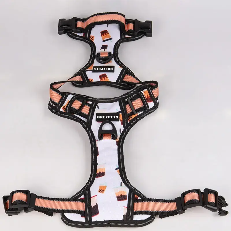 Úim siúil éasca gan úim tarraingthe do mhadraí ar phraghsanna mórdhíola | OKEYPETS 6