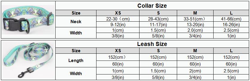 Okeypets Collier pour chien rembourré en néoprène doux, confortable, respirant et ajustable, avec laisse et collier inclus. 8