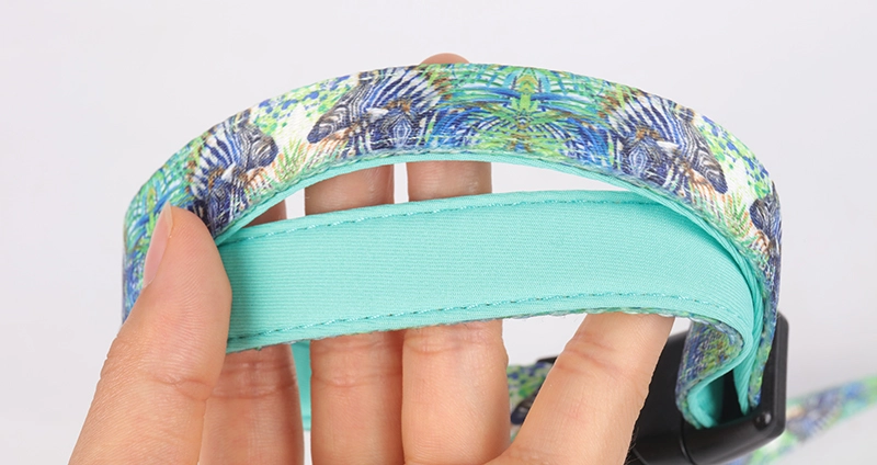 Okeypets Collier pour chien rembourré en néoprène doux, confortable, respirant et ajustable, avec laisse et collier inclus. 14