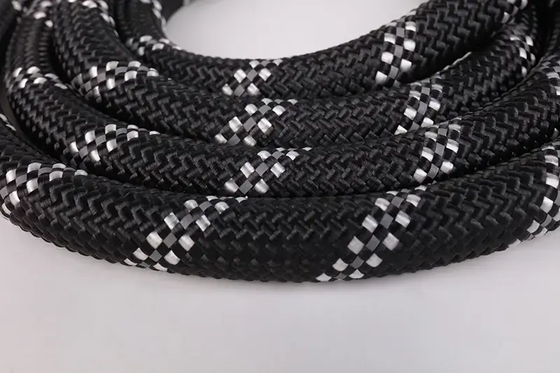 OKEYPETS Mocna nylonowa odblaskowa smycz dla psa – trwała, amortyzowana, w stylu liny 5