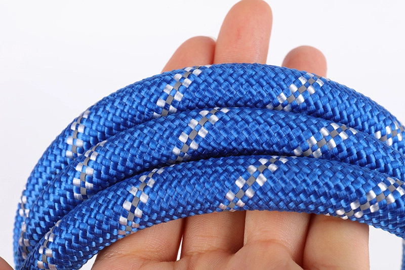 Laisse OKEYPETS en nylon épais et résistant, avec poignée rembourrée douce et confortable, et corde réfléchissante pour grands chiens. 11