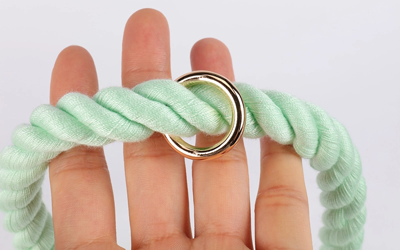 OKEYPETS Vente en gros 8 mm 12 mm Corde en coton doux vert clair Laisse pour animaux de compagnie Corde d'escalade Laisse pour chien1 13