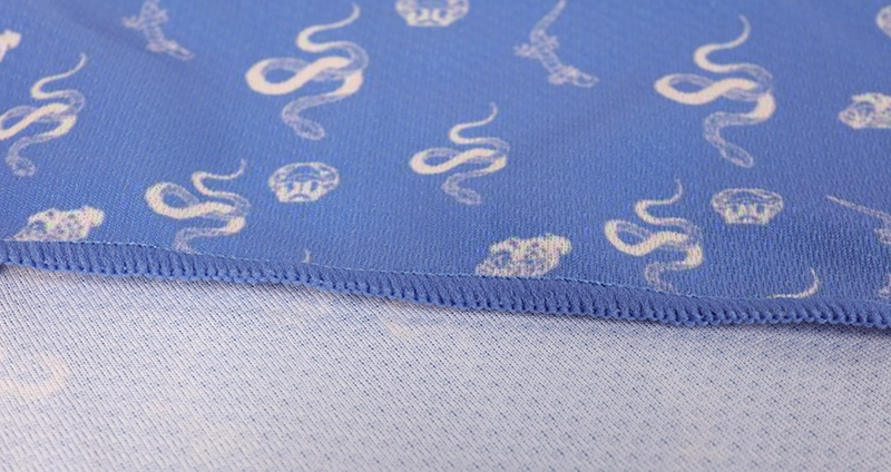 OKEYPETS Mode Brugerdefineret Mønster Justerbar Blød Sublimering Hvalpetørklæde Hagesmæk Trekant Hundebandana 12