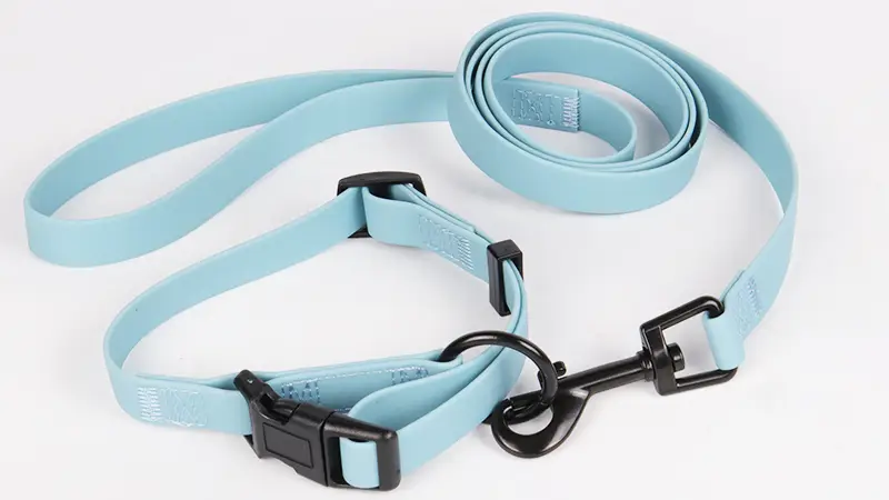 OKEYPETS veleprodajni set izdržljivih PVC vodootpornih ogrlica i povodaca za teške uvjete za dresuru pasa 1