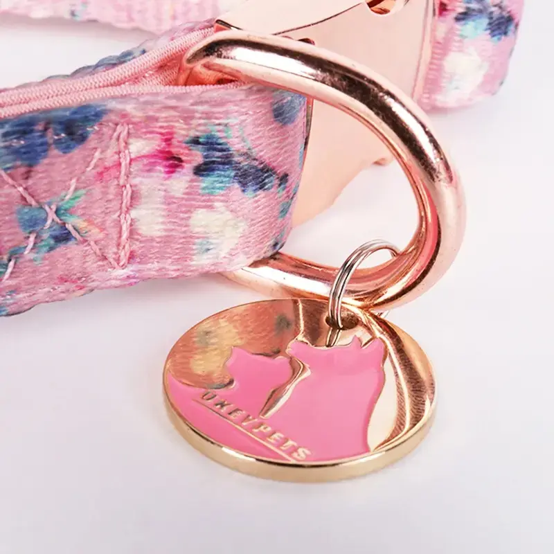 بطاقات تعريف شخصية للحيوانات الأليفة مصنوعة من الفولاذ المقاوم للصدأ - محفورة بالليزر بعمق بمعلومات مخصصة 2