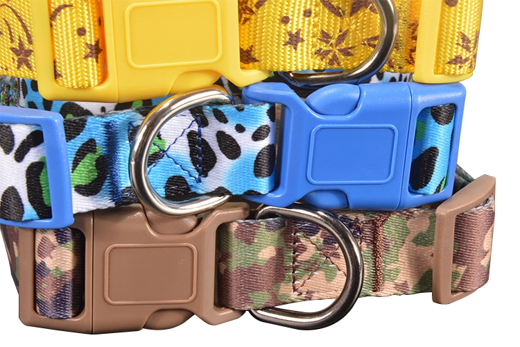 Комплект ошейника и поводка для домашних животных OKEYPETS Softc из высококачественной полиэстерной ткани 11