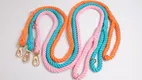 Comfortable Cotton Dog Leash - Fashion Design, Perfect Length, Heavy Duty, Great Gift 2