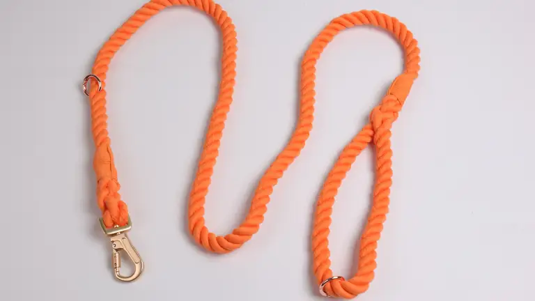 OKEYPETS Vente en gros Laisse mains libres multicolore pour chien, fabriquée à la main en corde de coton naturel 1