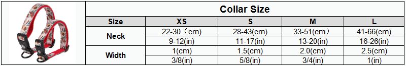 OKEYPETS Nouveau collier pour animaux de compagnie imprimé personnalisé, clip en néoprène, collier de sécurité pour chien 5